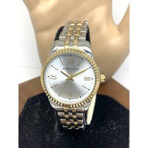 Anne Klein Womens Watch AK-5087 Quartz Silver Dial Two Tone Stainless Steel 30mm